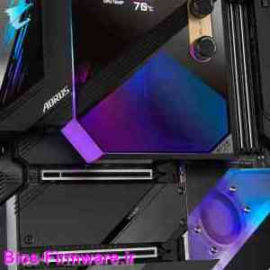 دانلود فایل آپدیت بایوس ، فریمور مادربرد گیگابایت Gigabyte Z590 AORUS XTREME WATERFORCE rev.1.0 Bios firmware